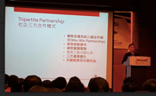 Dr. IIex Lam speaking about shared Tripartite Partnership at Business as Mission Forum